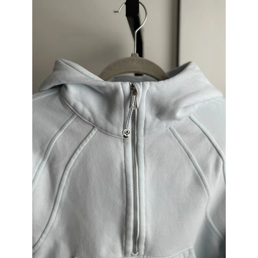 Lululemon‎ Scuba Oversized Half-Zip Hoodie / Size XS/S / Sheer Blue